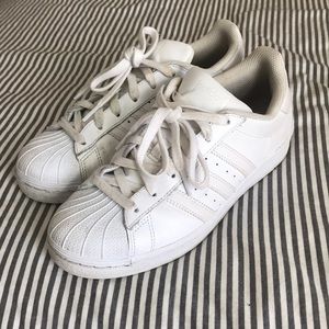 Adidas White Supergas